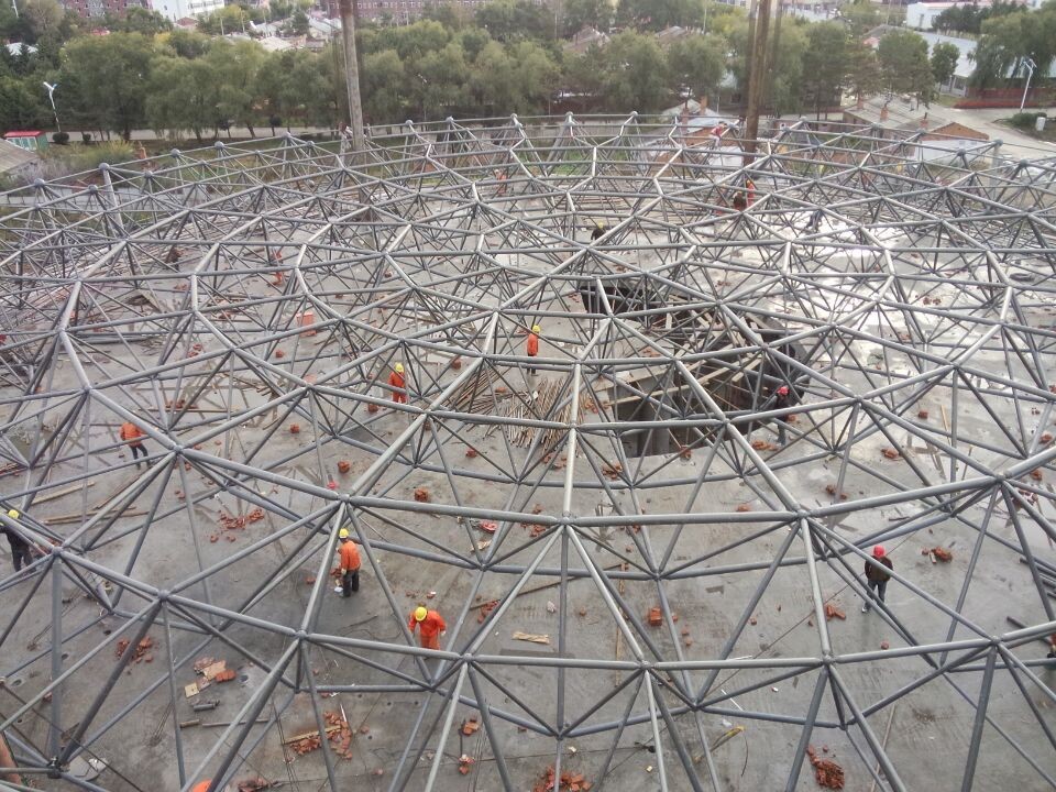 宁安全民健身中心网架