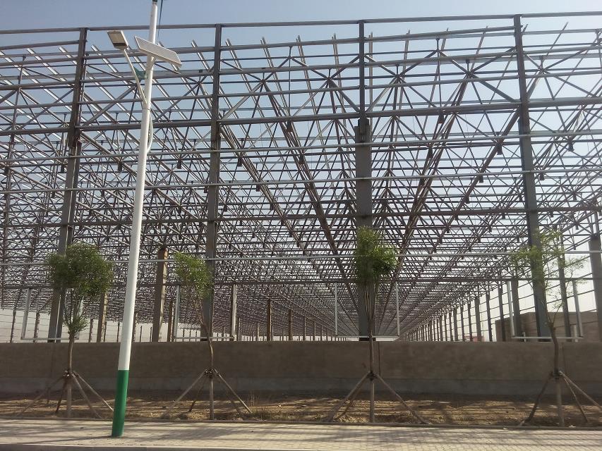 宁安汽车工业厂房网架